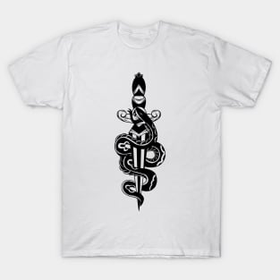 old school snake tattoo T-Shirt